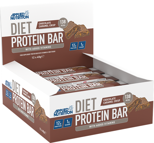 Nutrition appliquée Diet Protein Bar au chocolat Caramel Crisp