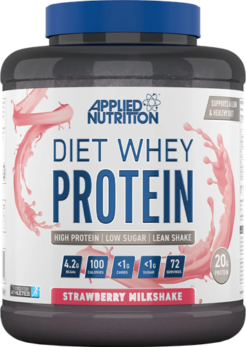 Nutrition appliquée Diet Milkshake aux fraises de lactosérum (1800 g)