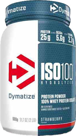 Dymatize ISO 100 Strawberry hydrolyzed