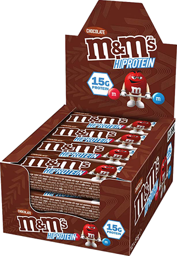 Bar à chocolat hiprotein de M&M