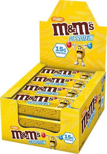 Bar d'arachide hiprotein de M&M