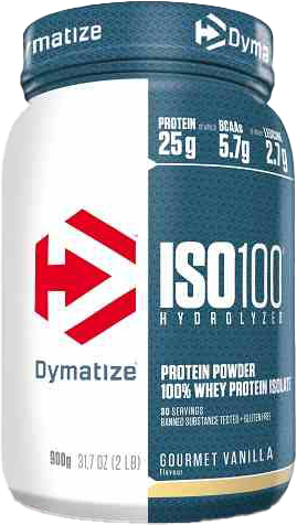Dymatize ISO 100 Vanille gastronomique hydrolysée (900 g)