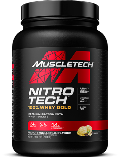 Muscletech Nitro Tech 100% Whey Gold Vanilla Cream (908 g)
