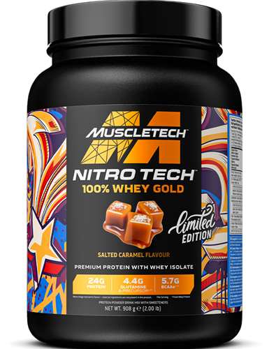 Muscletech Nitro Tech 100% whey or Salted Caramel (908 g)
