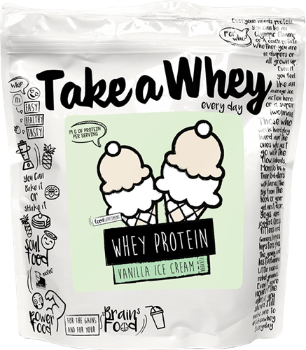 Crème glacée à la vanille à vanille à take-a-whey (900 g)