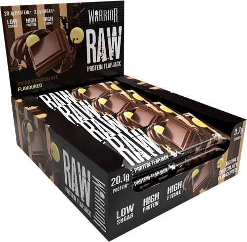 Warrior Raw Protein Flapjack Double chocolat
